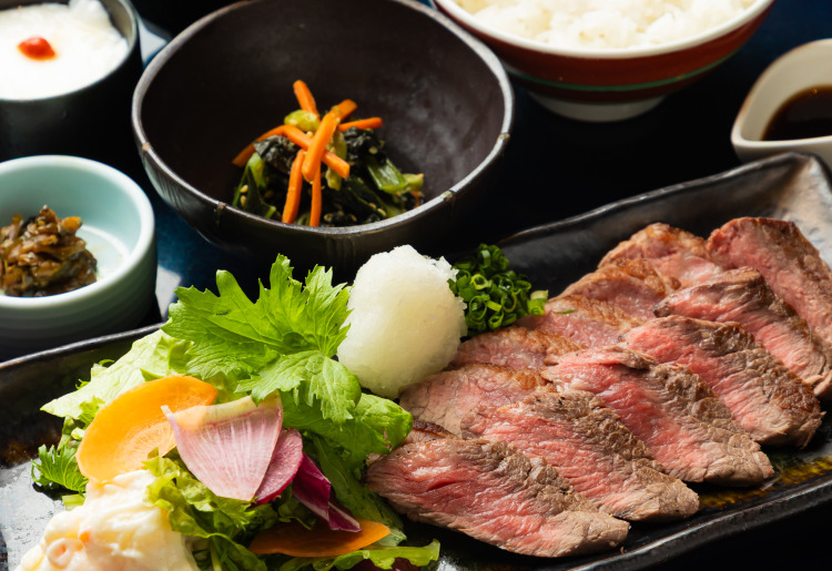 国産牛ステーキ御膳