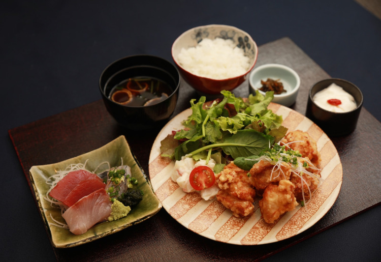 宮崎県産さつま鶏の竜田揚げ膳